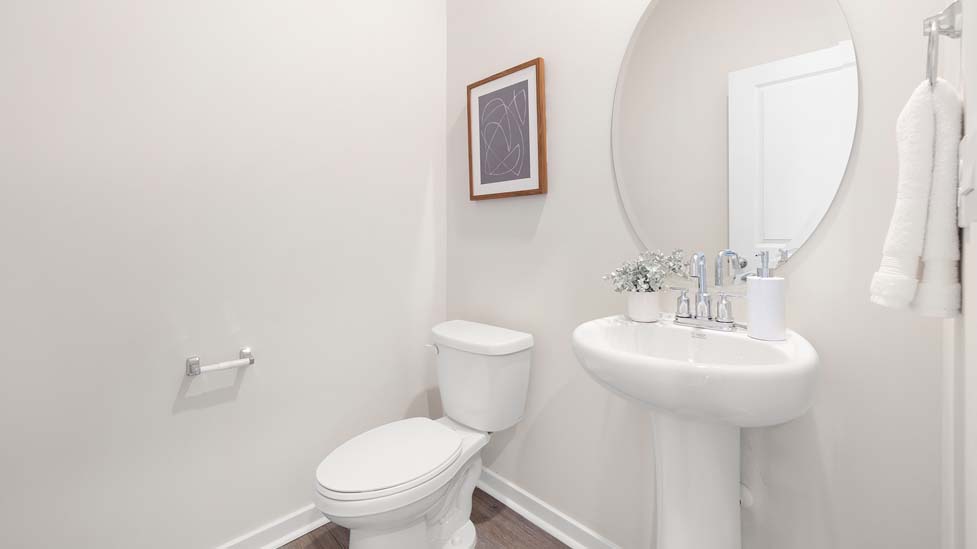 Powder bathroom