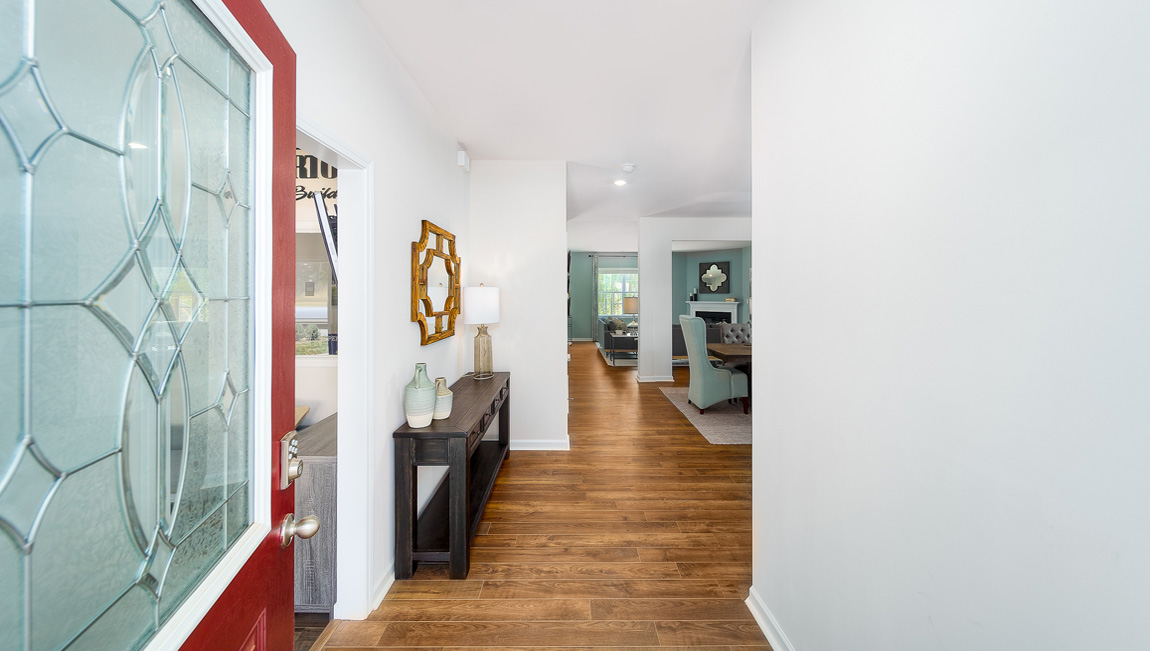 Welcoming foyer, view of interior