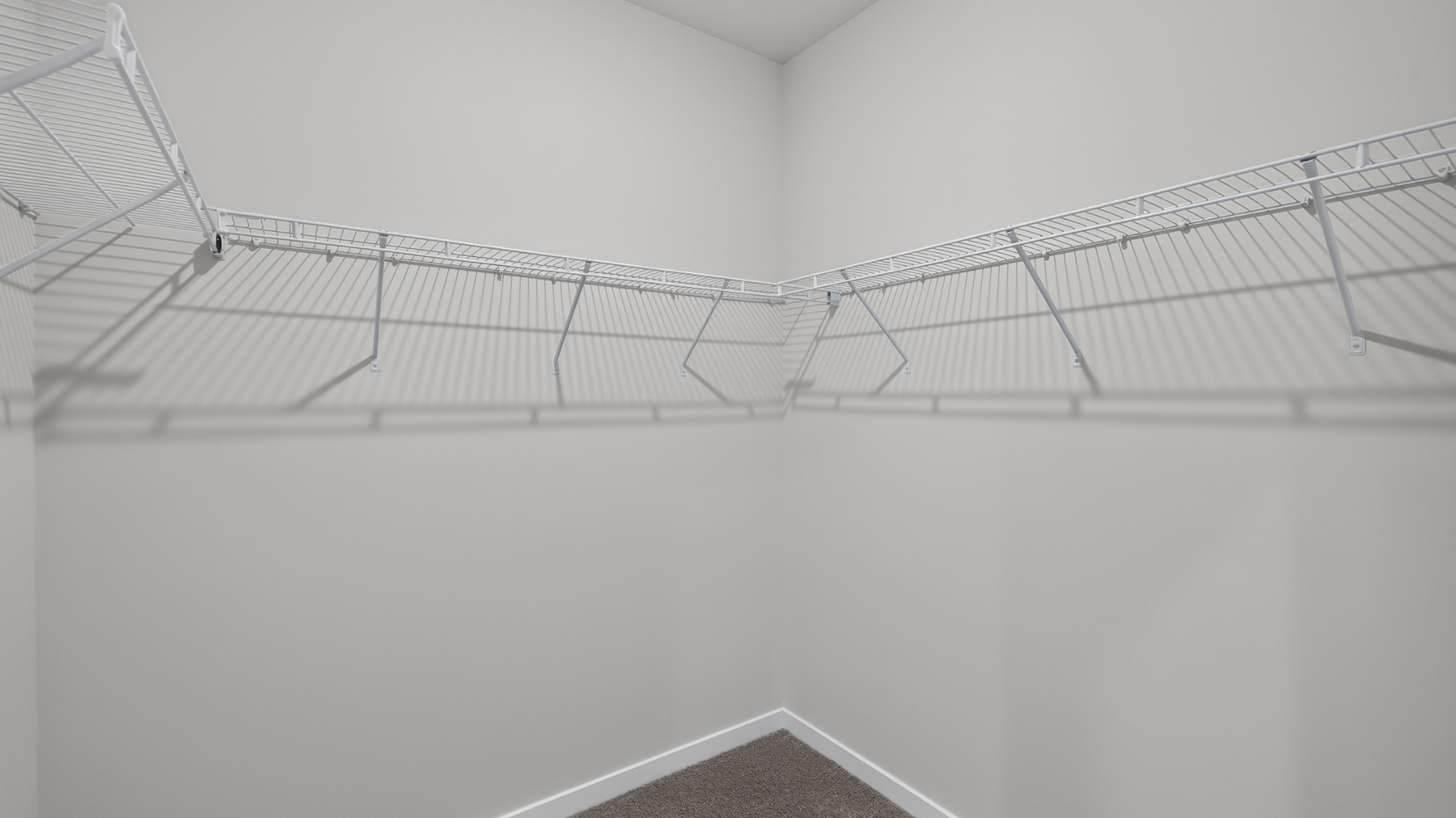 Primary walk in closet