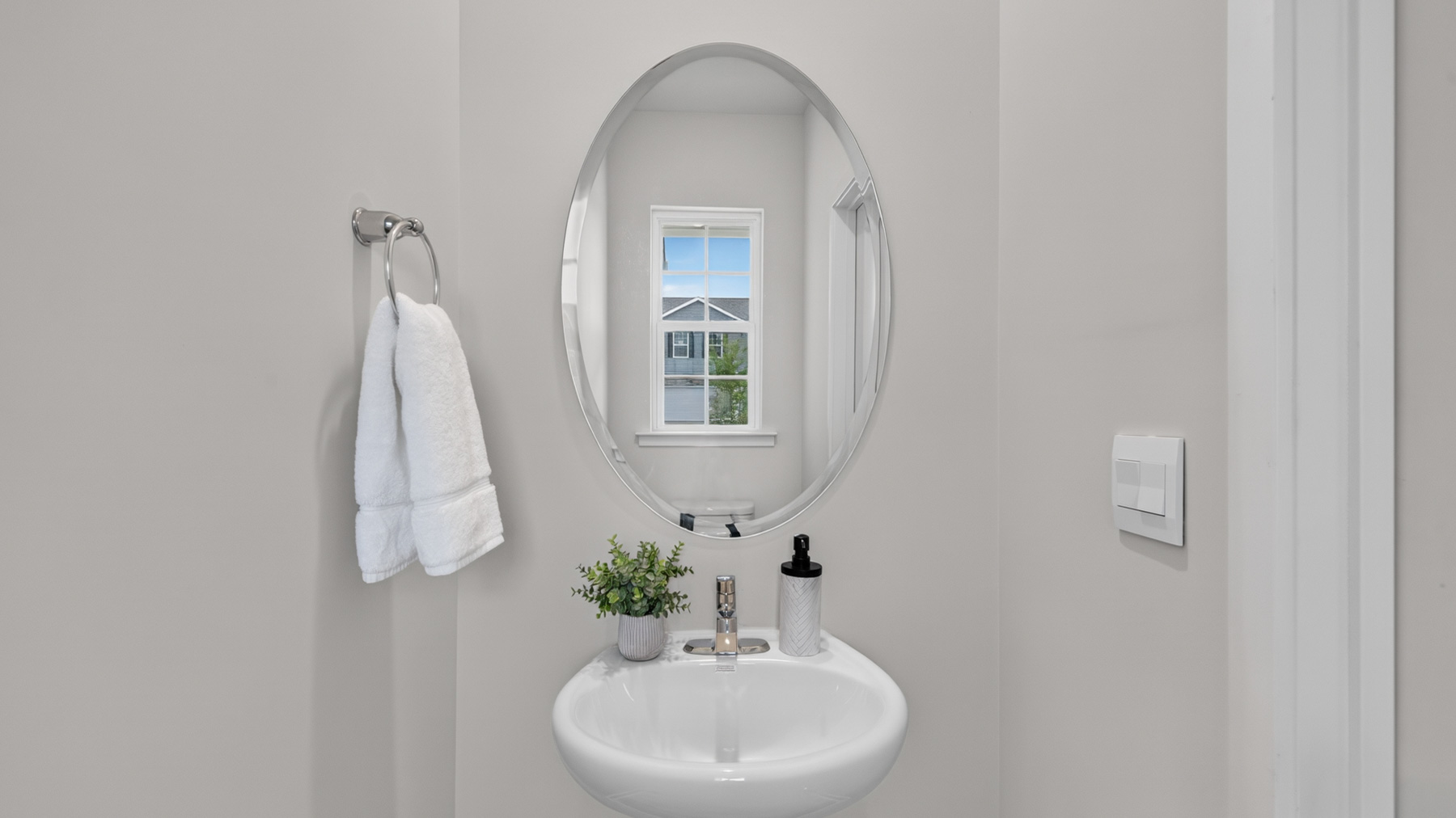 Powder bathroom