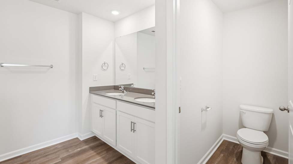 bathroom with shower tub combination