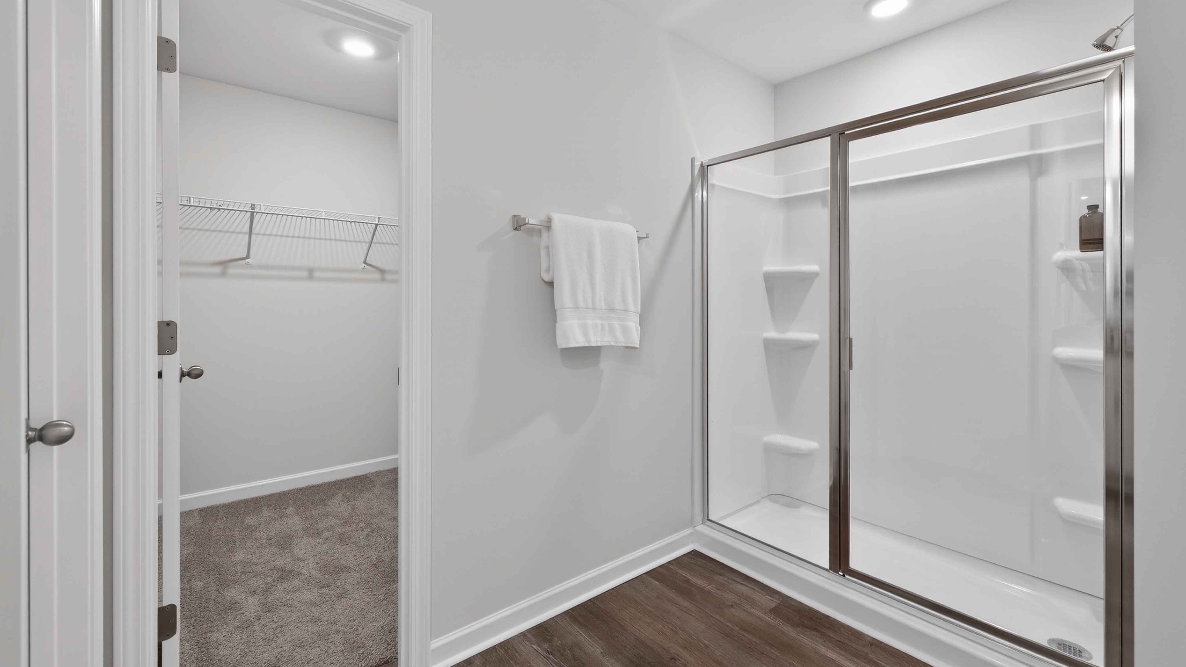 Primary Bathroom with double sinks