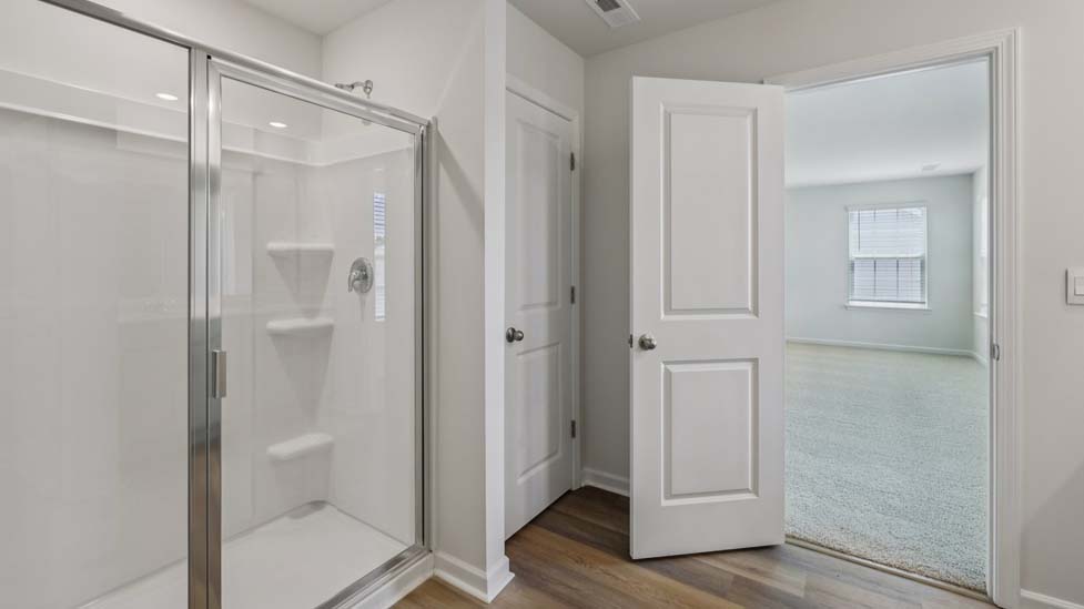 Primary Bathroom with double sinks