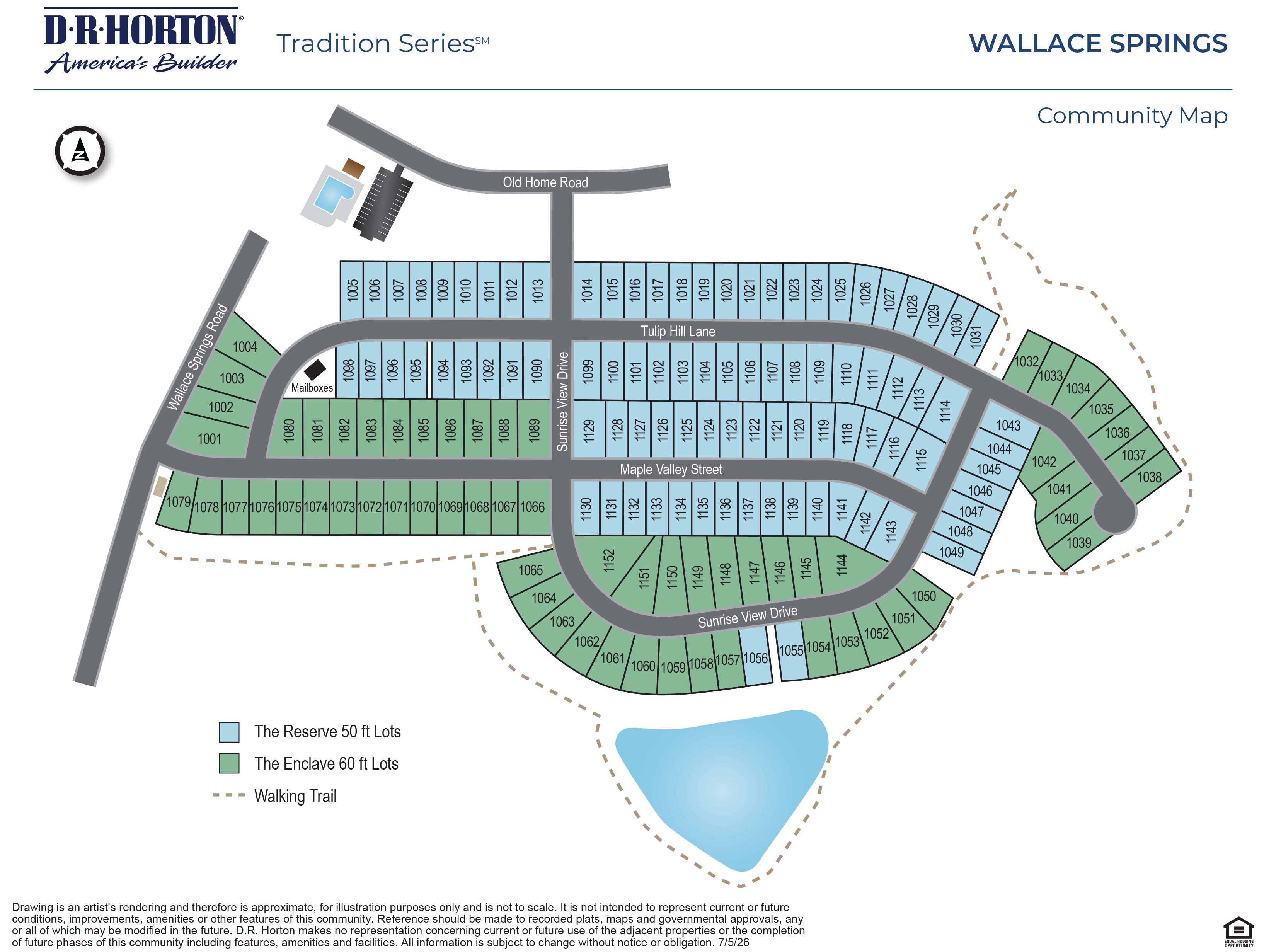 Static Lot Map