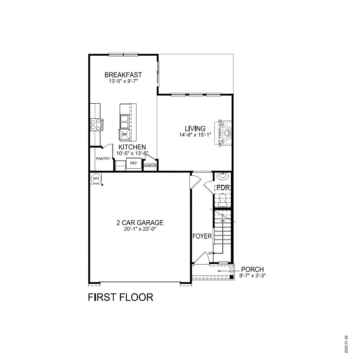 Floor Plan in The Villages of Maiden | Maiden, NC | D.R. Horton