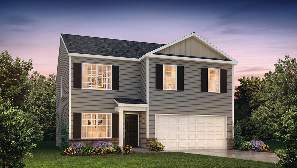 Belhaven front exterior rendering