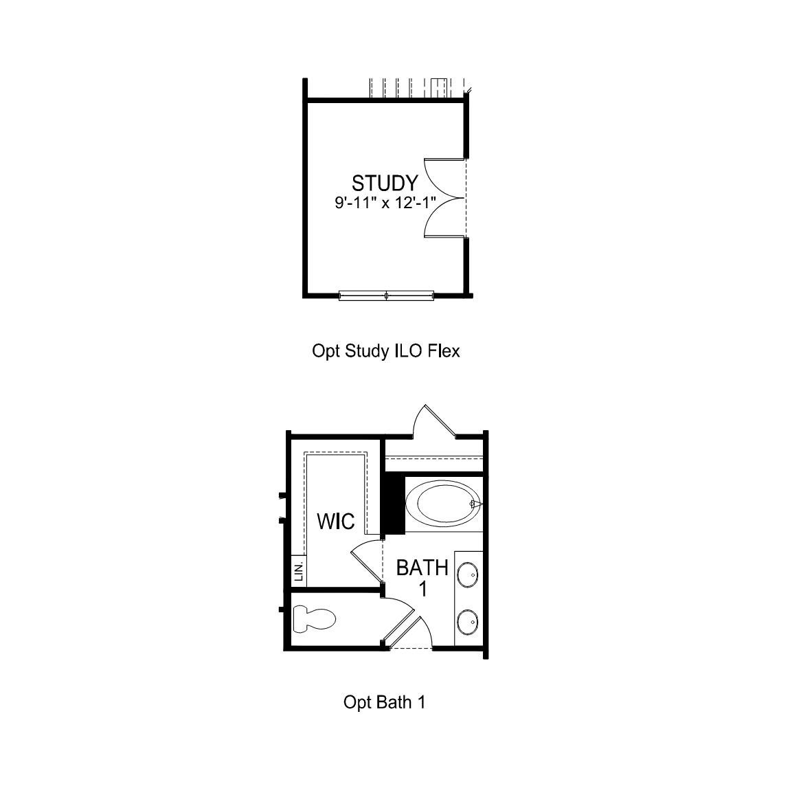 Belhaven options floor plan