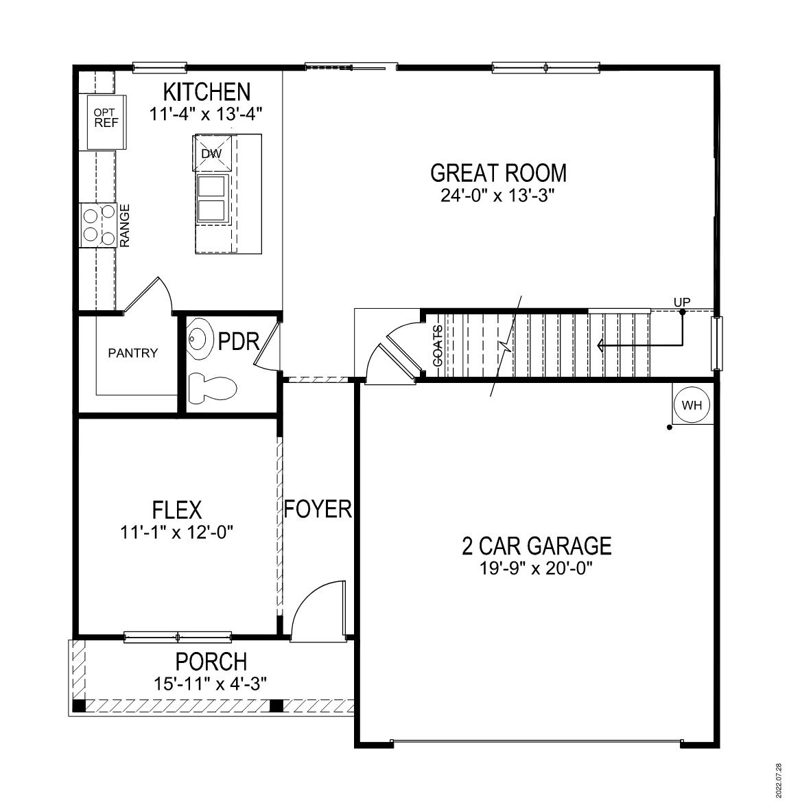 Penwell first floor plan