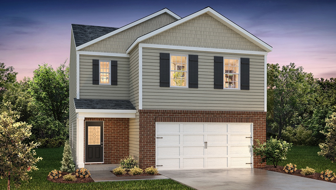 Taylor front exterior rendering