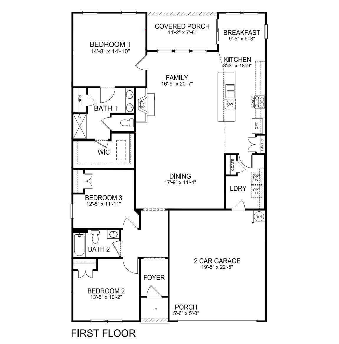 Aberdeen first floor plan