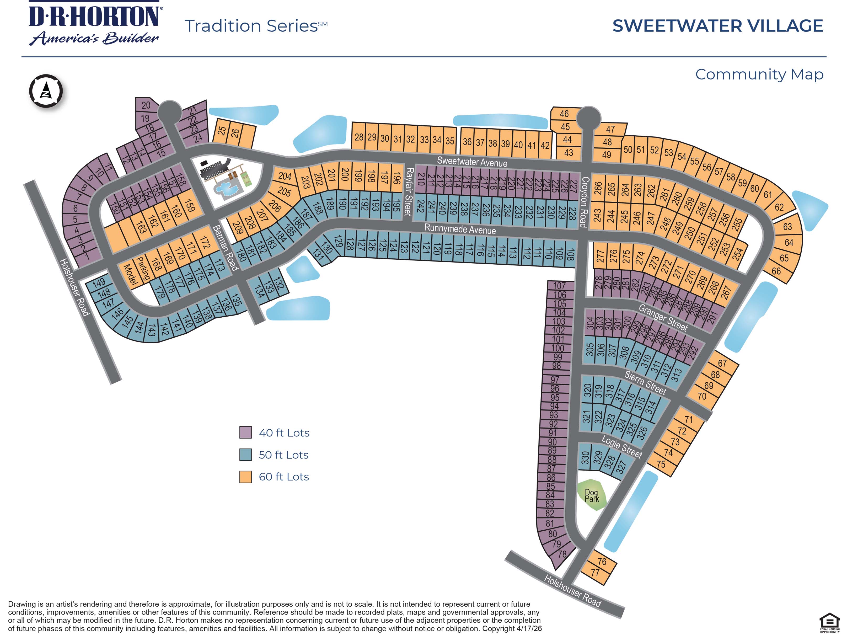 Static Lot Map