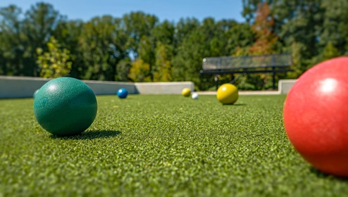 Brookside Bocce Ball Community Amenity