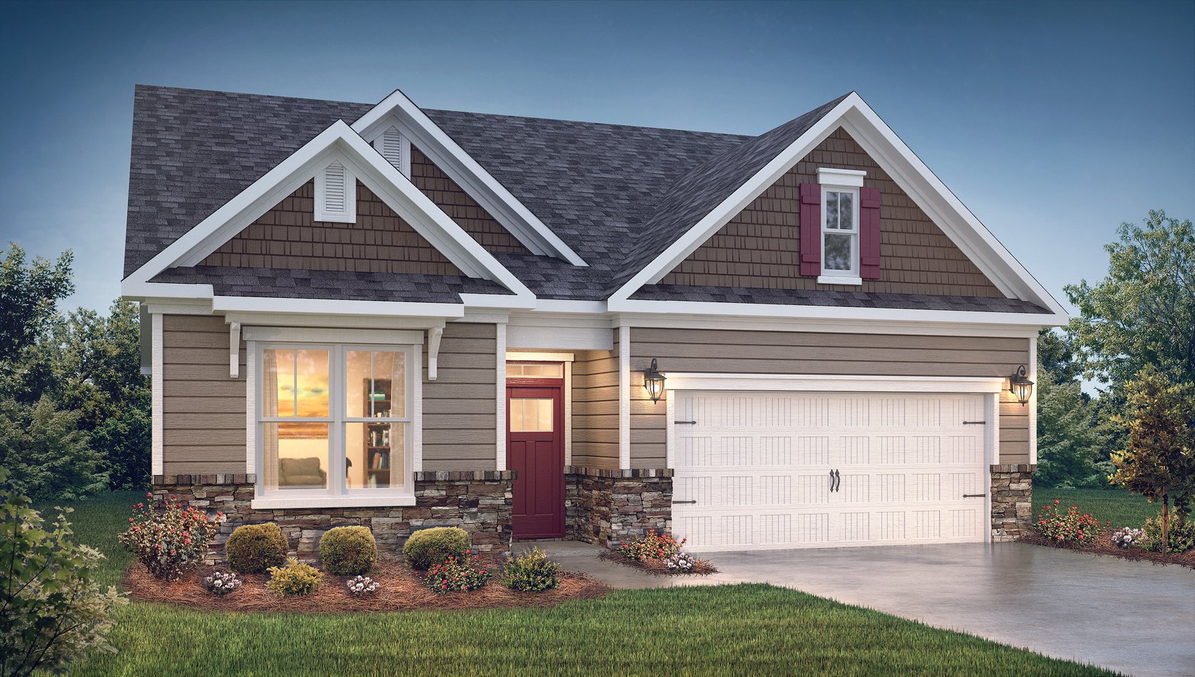 Floor Plan in Brookside Troutman, NC D.R. Horton