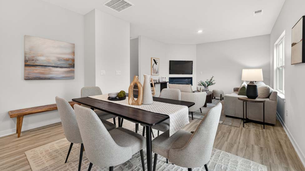 dining area beside kitchen