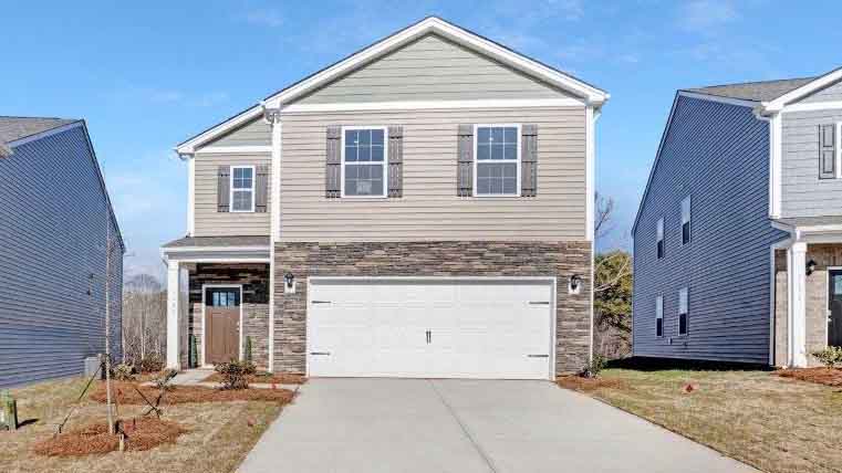 Taylor front exterior rendering