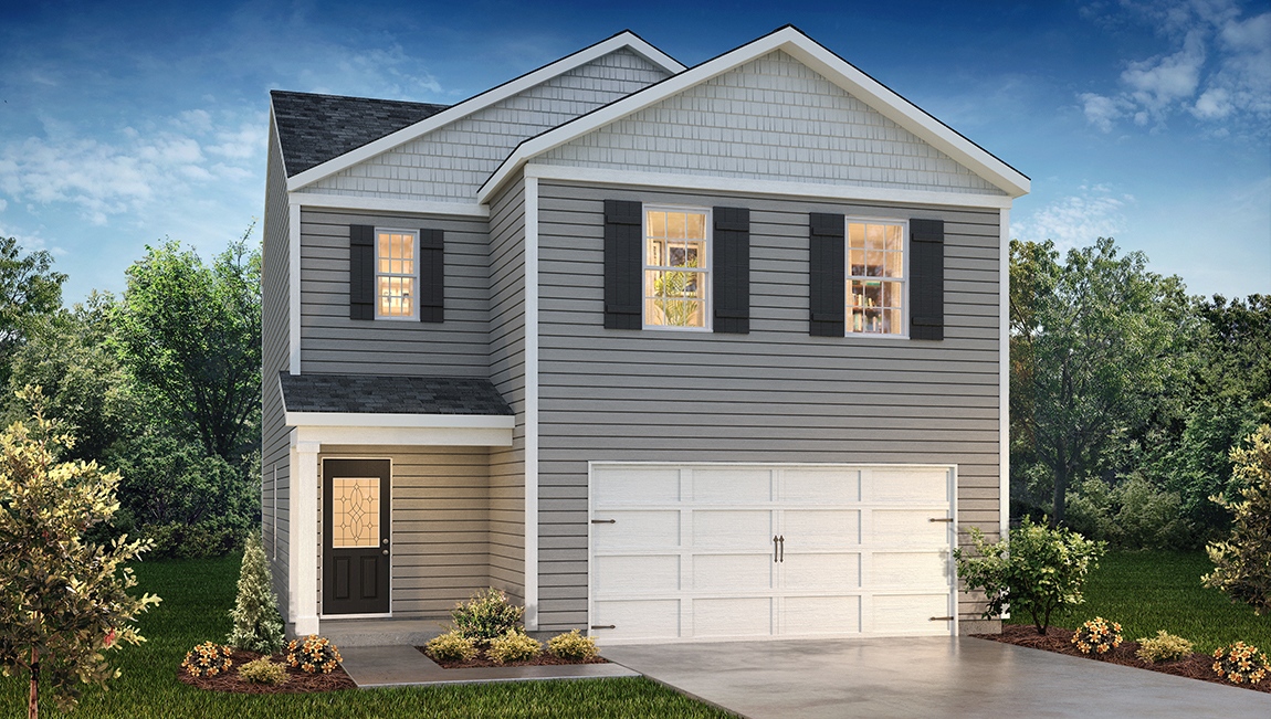 Taylor front exterior rendering