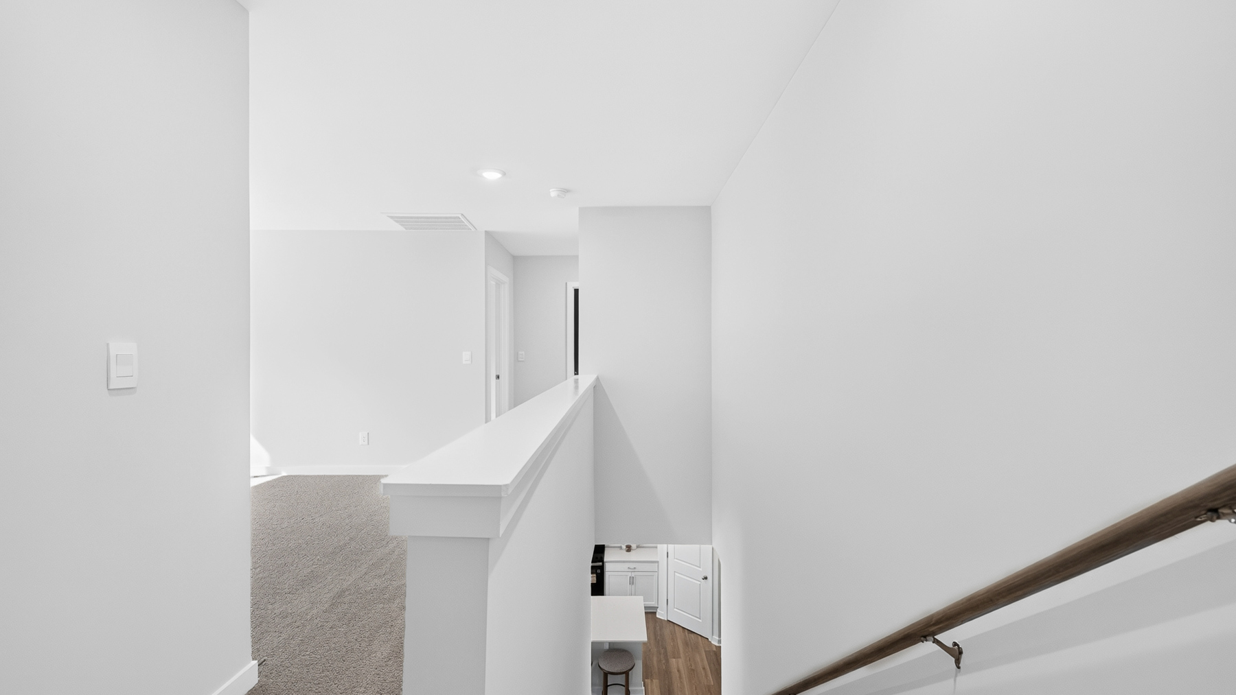 Upstairs landing area