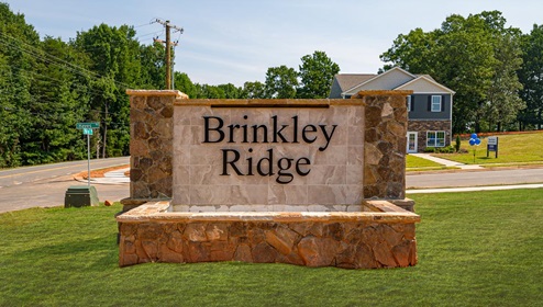 Brinkley Ridge Community monument in Kings Mountain, North Carolina