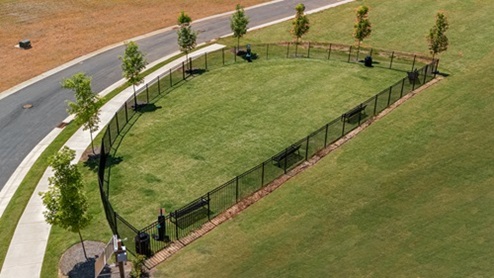 Falls at Hickory Dog Park, new home in Charlotte, North Carolina
