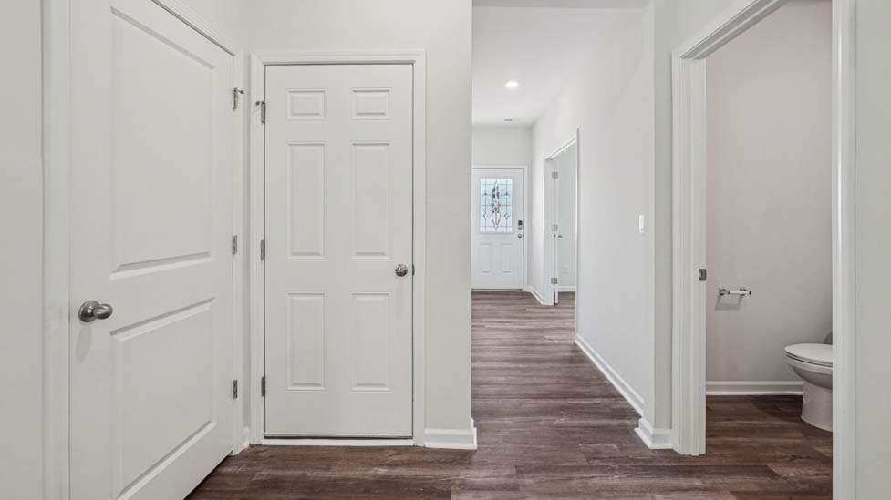 Dining or flex room with french doors and large window