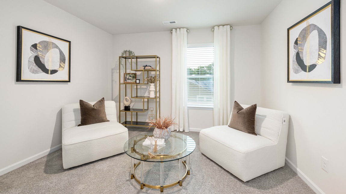 Sitting room with small window