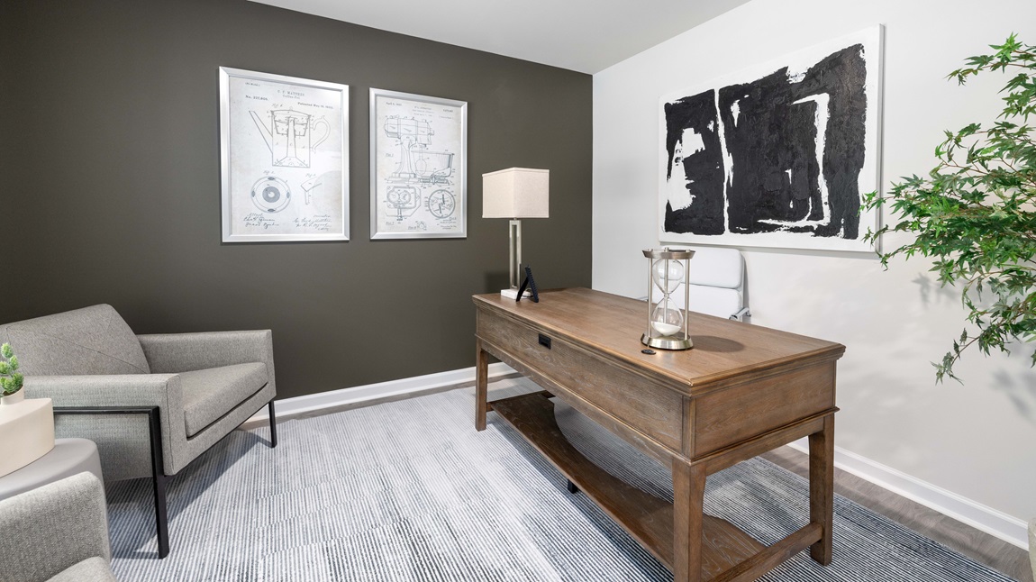 Sitting room with small window