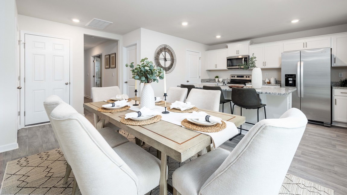 dining area beside kitchen