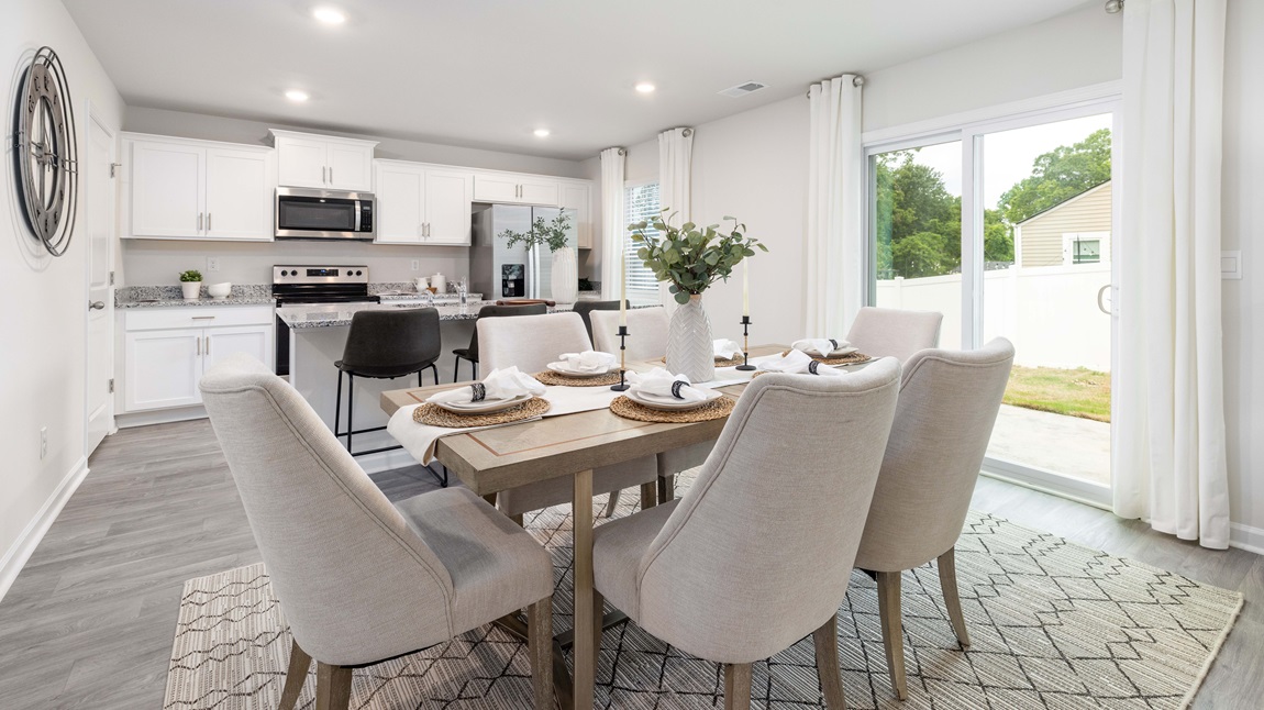 dining area beside kitchen