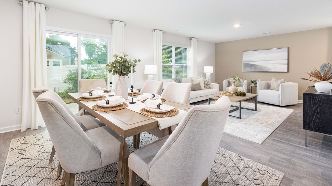 dining area beside kitchen