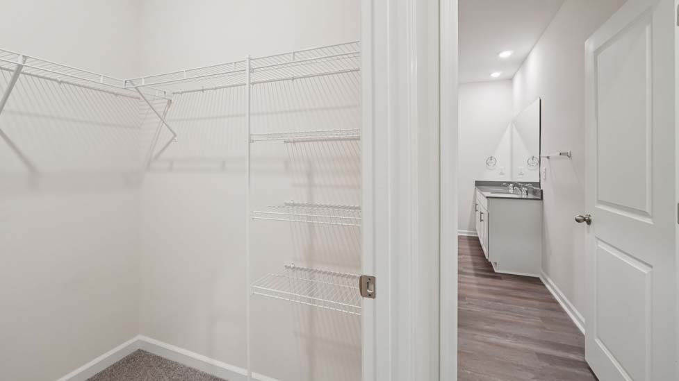 primary closet and bath