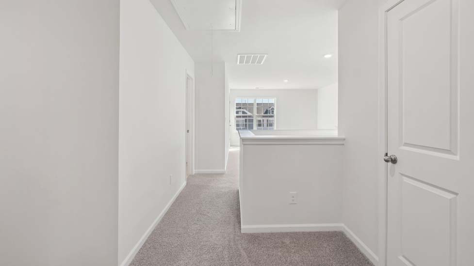 upstairs landing and hallway