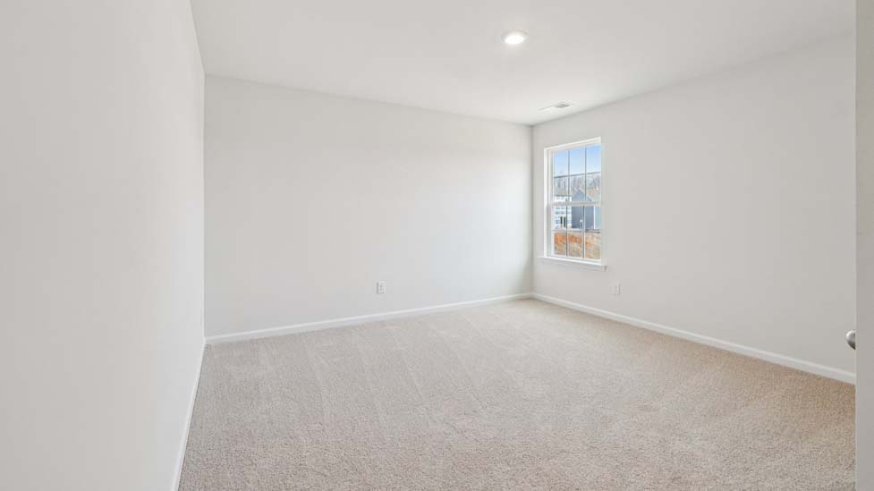 carpeted bedroom