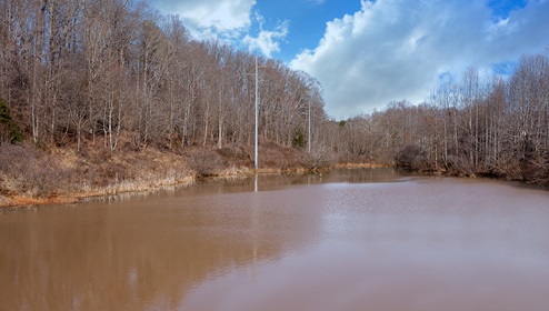 Cline Village Community Pond