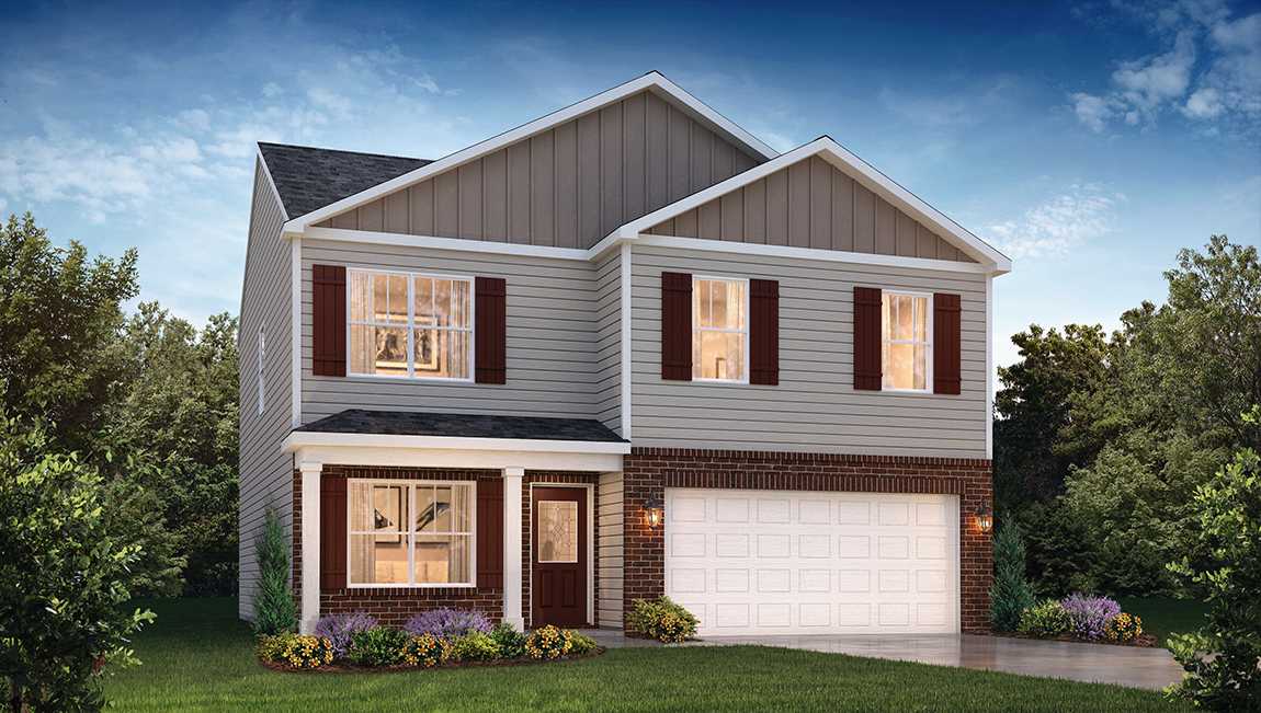 Belhaven front exterior rendering