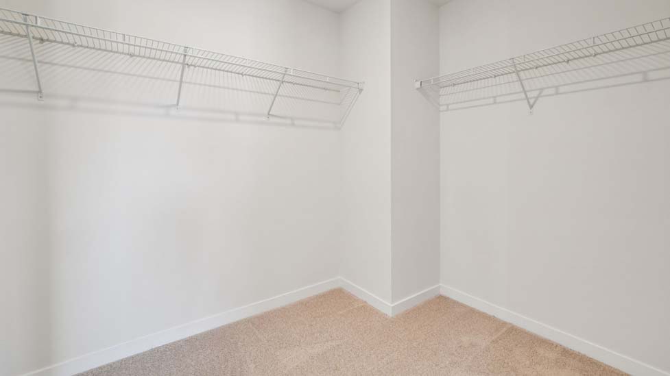 Primary walk in closet