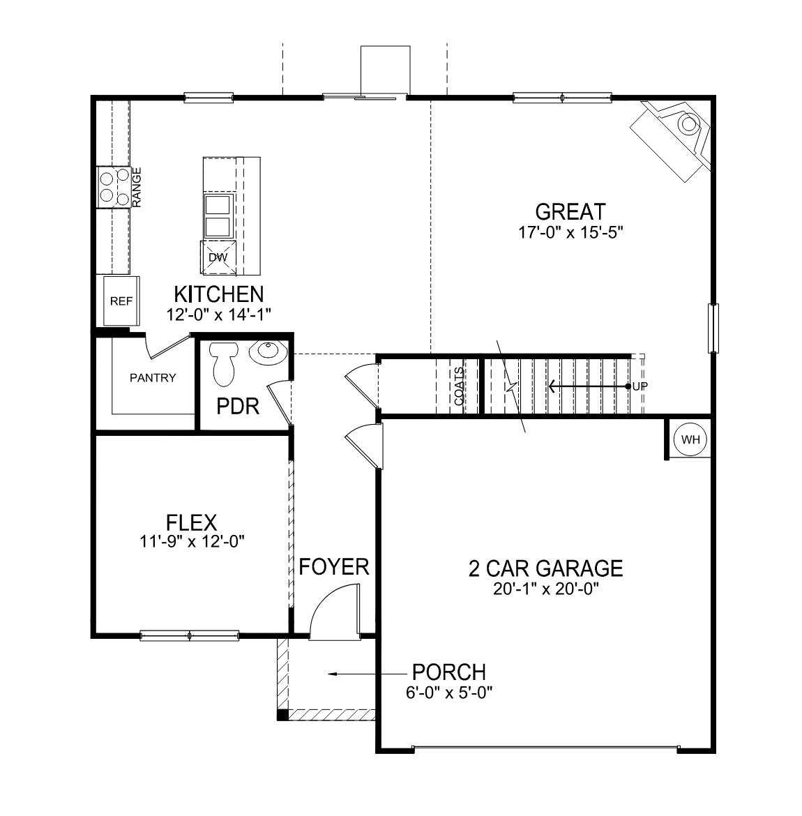 Galen First Floor floorplan