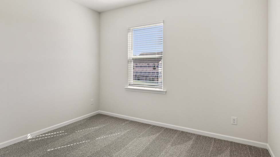 Bedroom with windows