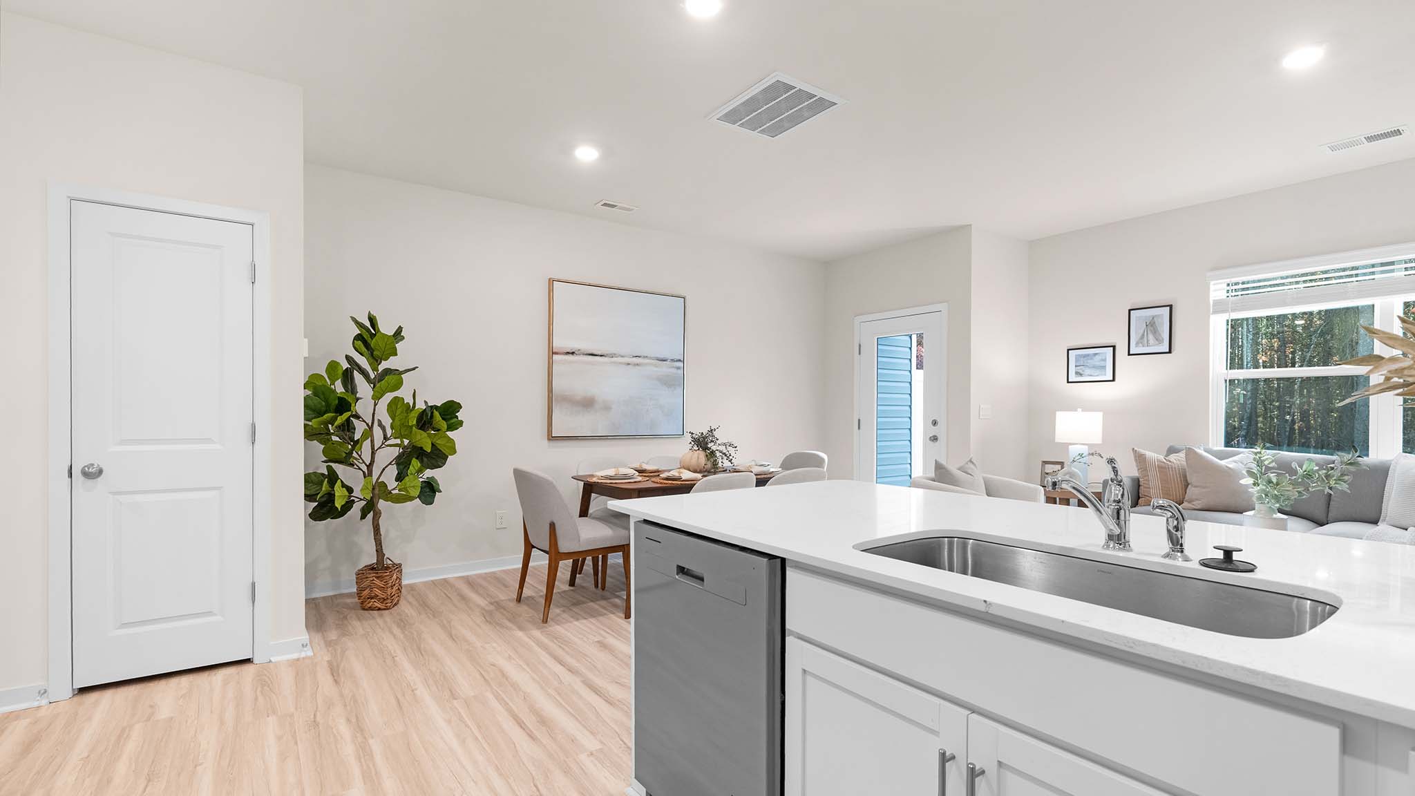 kitchen with stainless steel appliances