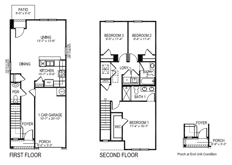 Pearson floor plan