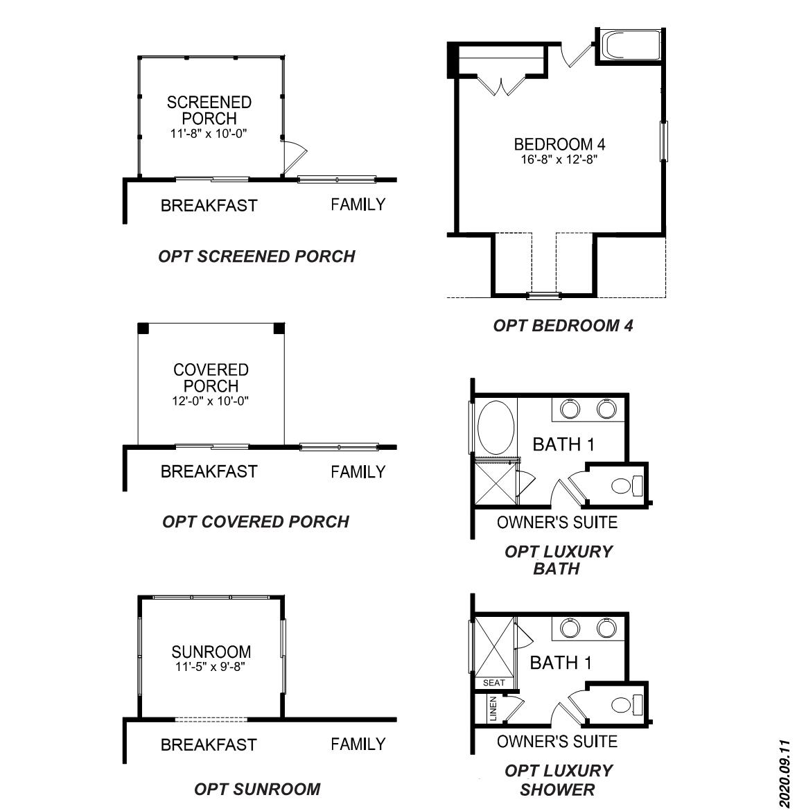 London options floor plan