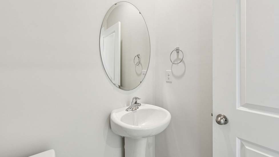 Powder bathroom