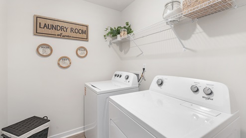 laundry room. new homes in charlotte, nc