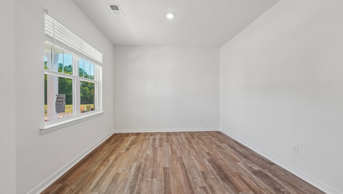 Flex space with windows