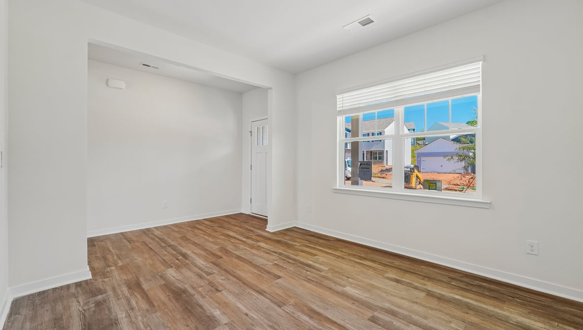 Flex space with windows