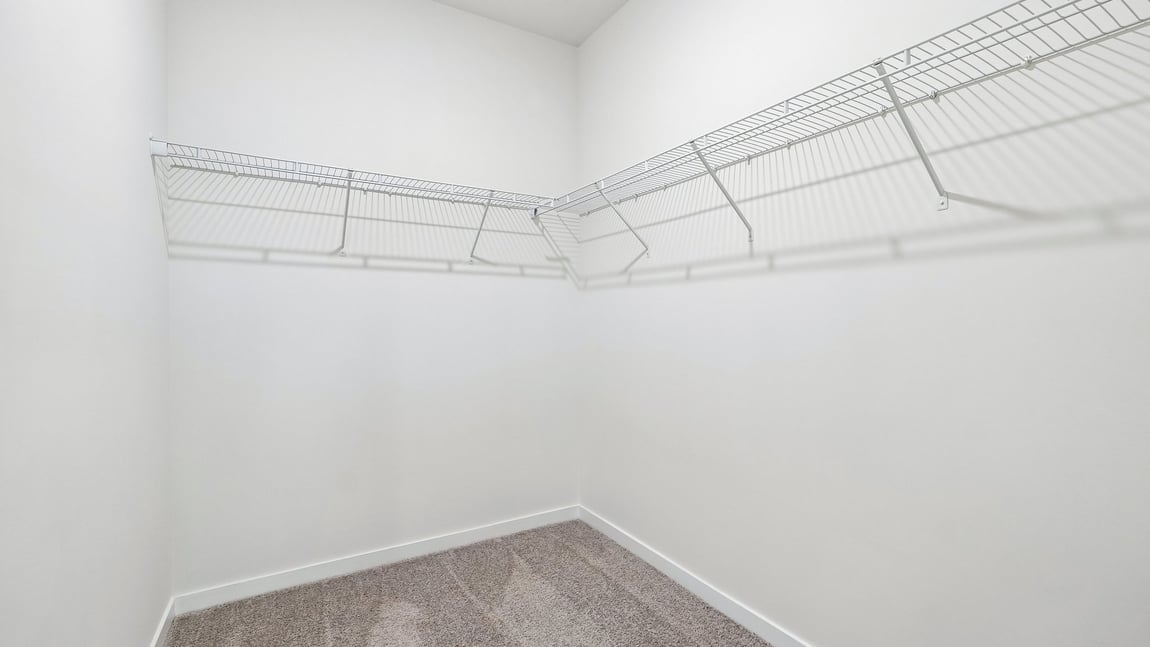 Primary closet