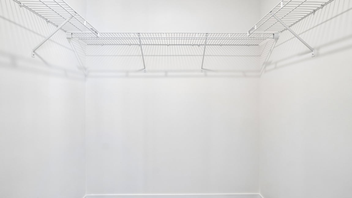 Primary closet