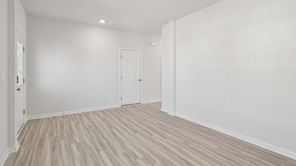 Entrance foyer with staircase