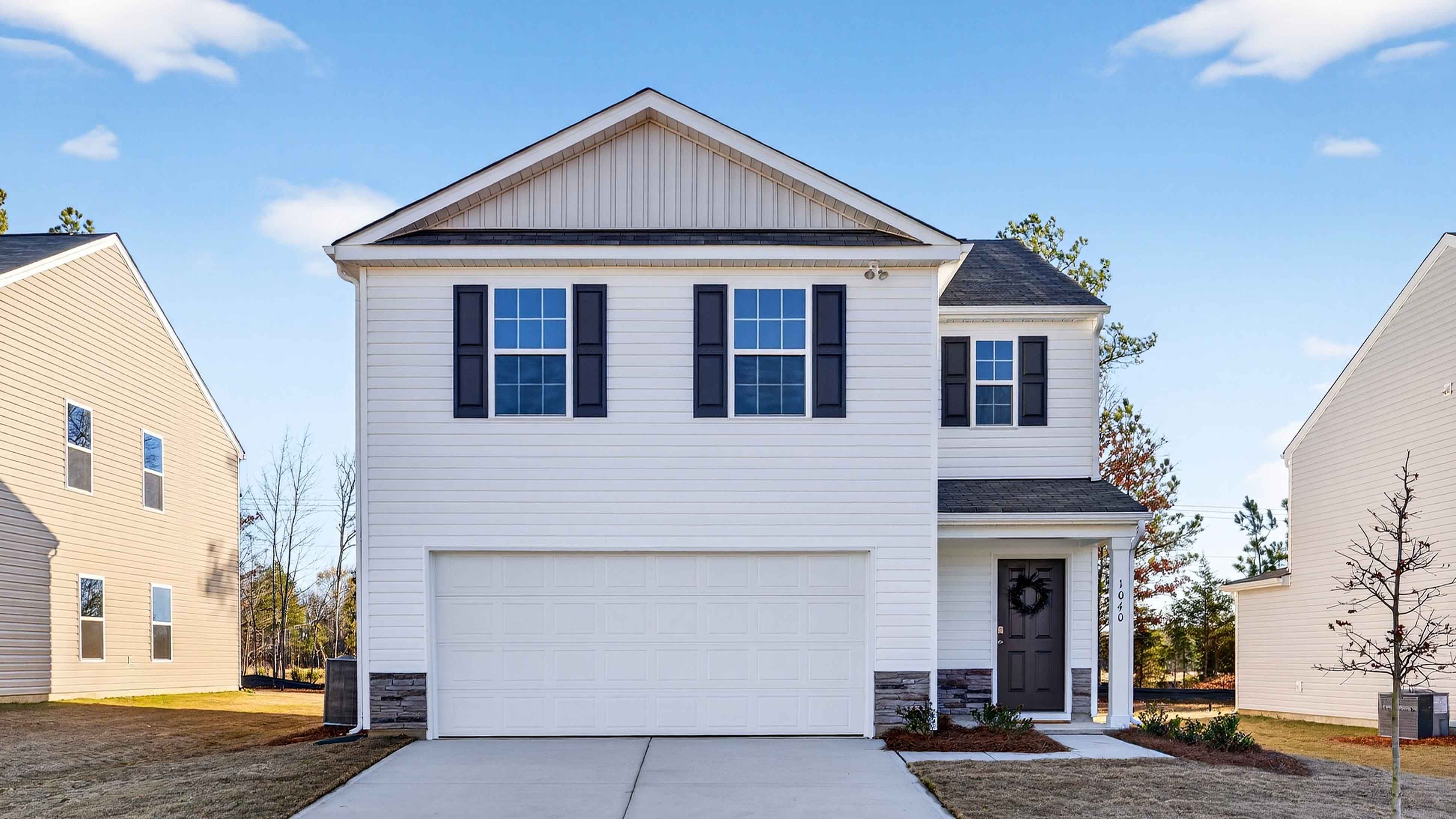 Taylor front exterior rendering