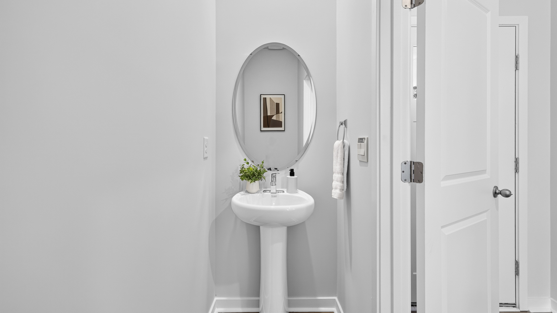 Powder bathroom