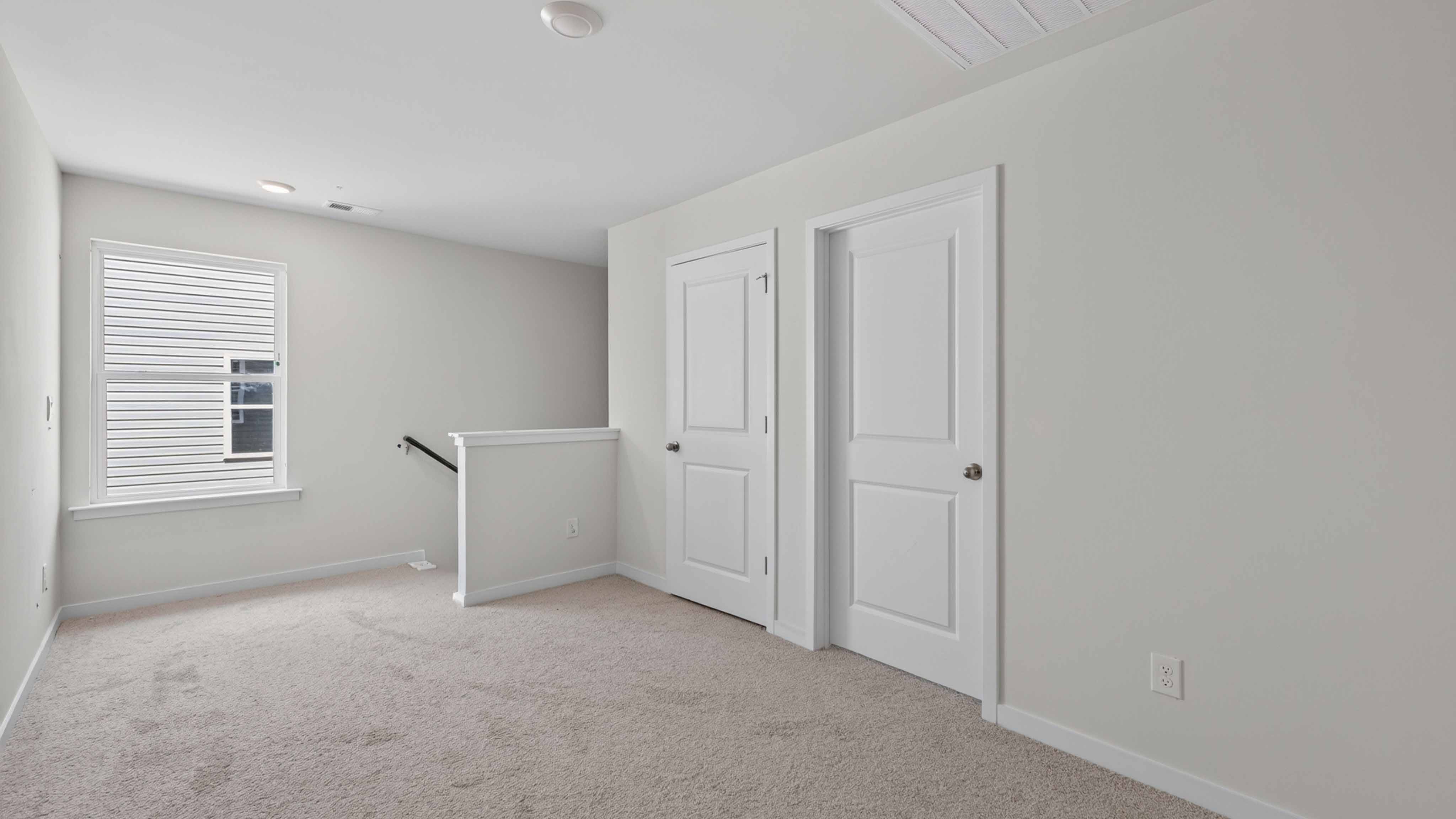 Upstairs landing area